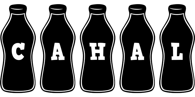 Cahal bottle logo