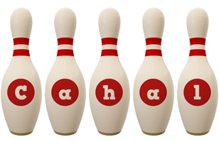 Cahal bowling-pin logo