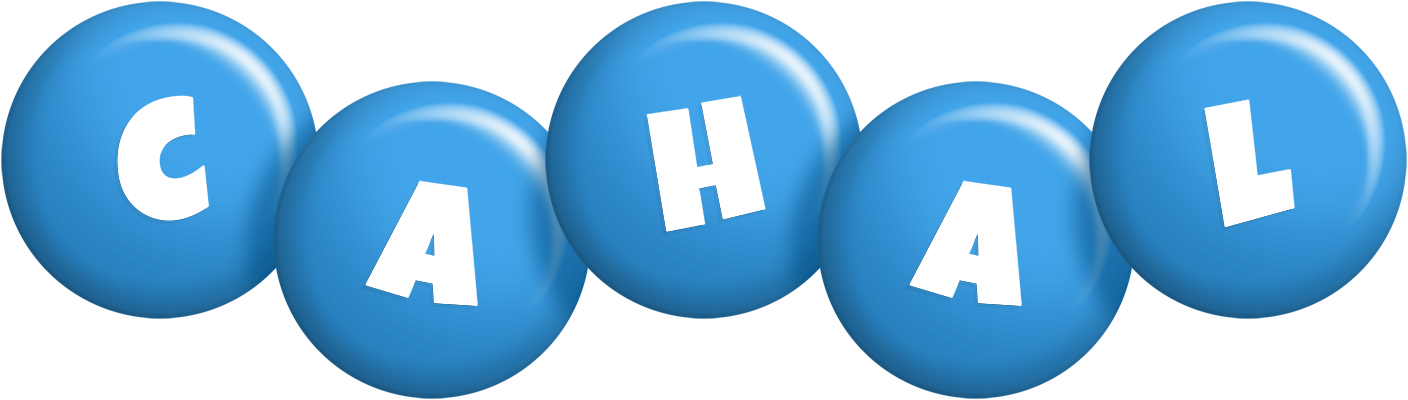 Cahal candy-blue logo