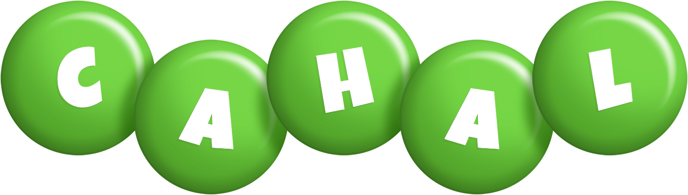 Cahal candy-green logo