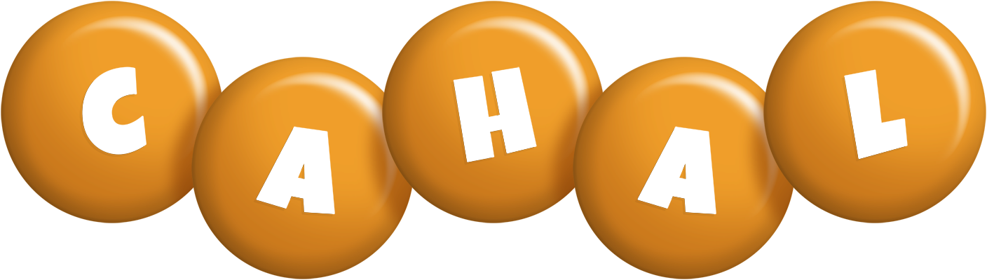 Cahal candy-orange logo