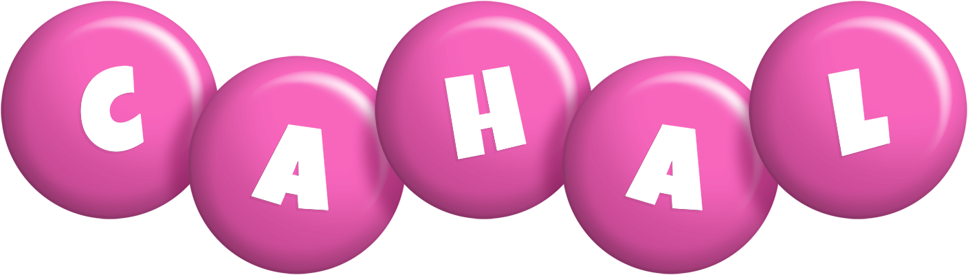 Cahal candy-pink logo