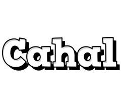 Cahal snowing logo