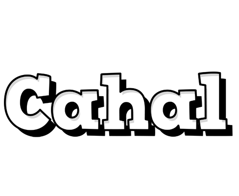 Cahal snowing logo