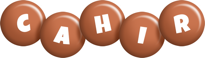 Cahir candy-brown logo