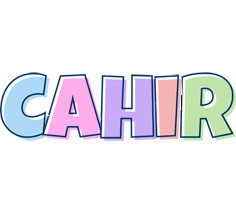 Cahir pastel logo