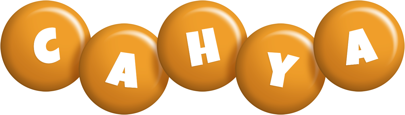 Cahya candy-orange logo