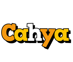 Cahya cartoon logo