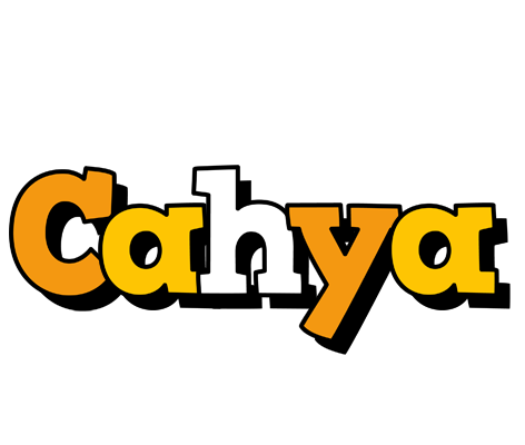 Cahya cartoon logo