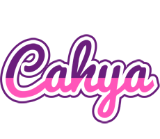 Cahya cheerful logo