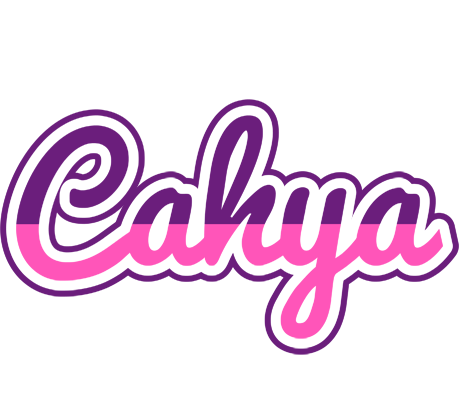 Cahya cheerful logo