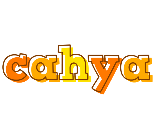 Cahya desert logo