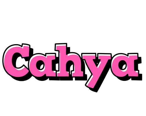 Cahya girlish logo