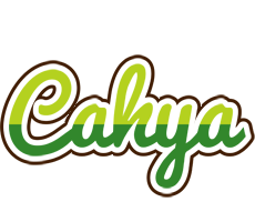 Cahya golfing logo