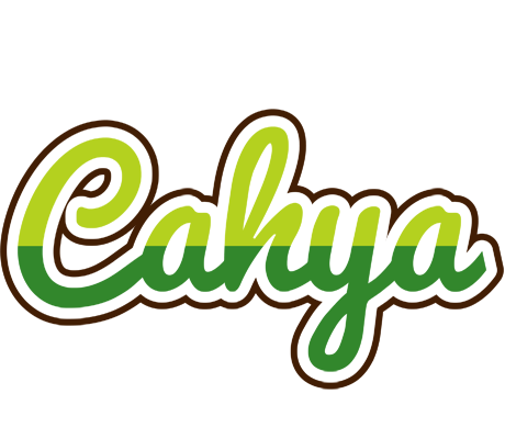 Cahya golfing logo