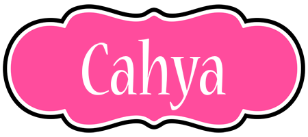 Cahya invitation logo