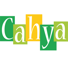 Cahya lemonade logo