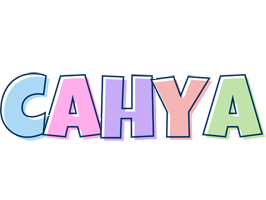 Cahya pastel logo