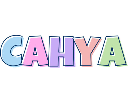 Cahya pastel logo