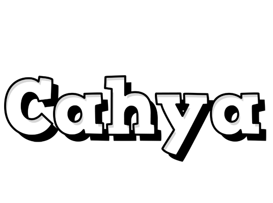 Cahya snowing logo