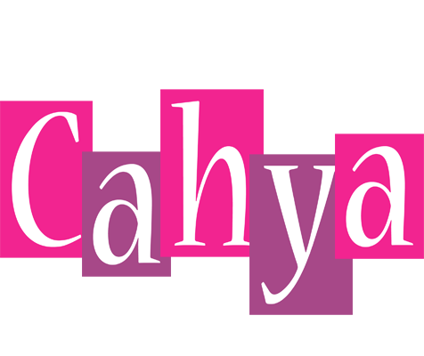 Cahya whine logo