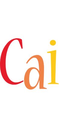 Cai birthday logo