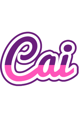 Cai cheerful logo