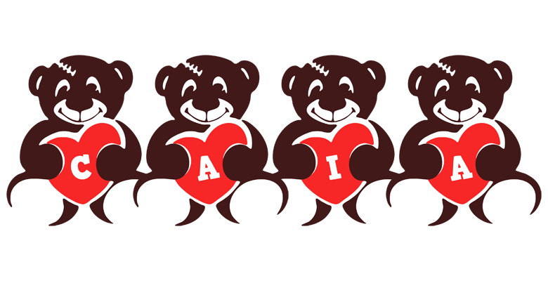 Caia bear logo