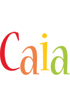 Caia birthday logo