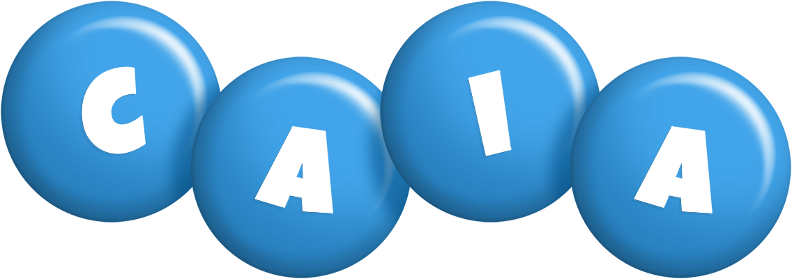 Caia candy-blue logo