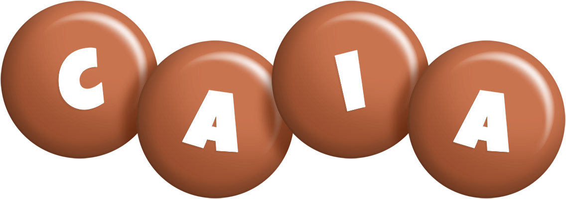 Caia candy-brown logo