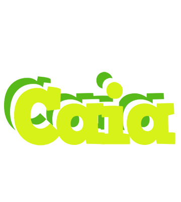 Caia citrus logo