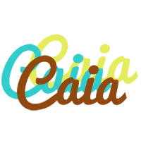 Caia cupcake logo