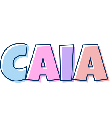 Caia pastel logo