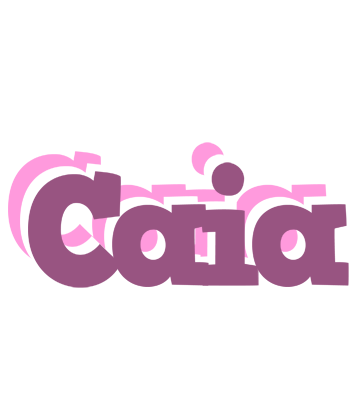 Caia relaxing logo