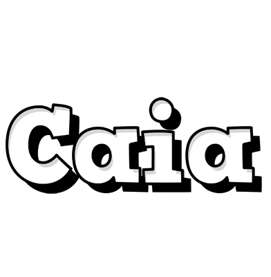 Caia snowing logo