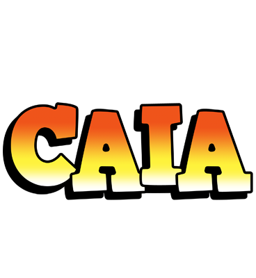 Caia sunset logo