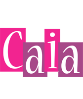 Caia whine logo