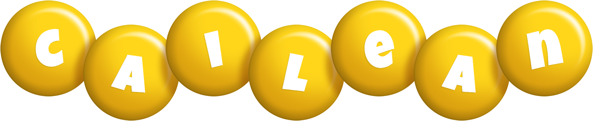 Cailean candy-yellow logo