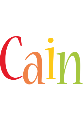 Cain birthday logo