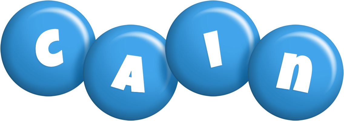 Cain candy-blue logo