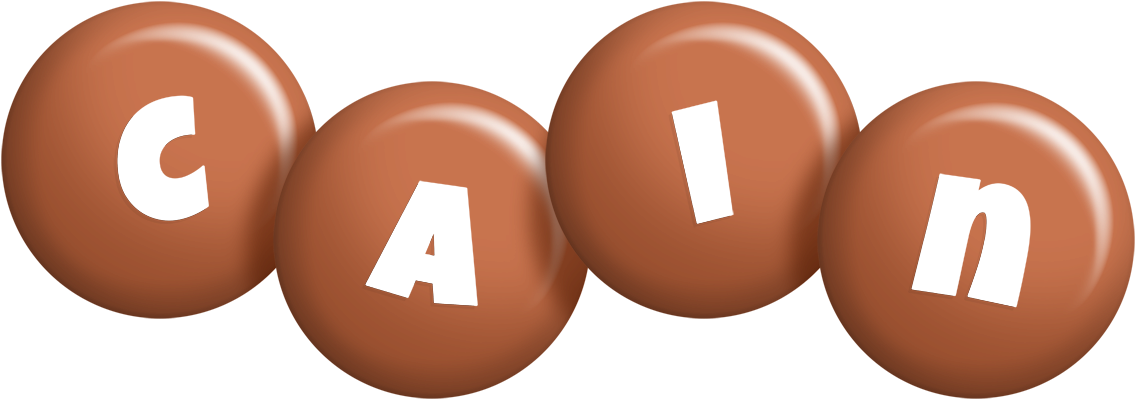Cain candy-brown logo