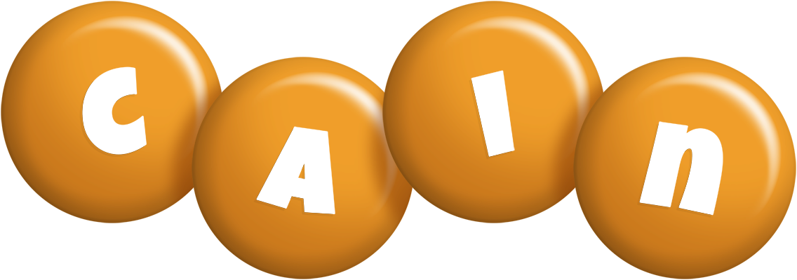 Cain candy-orange logo