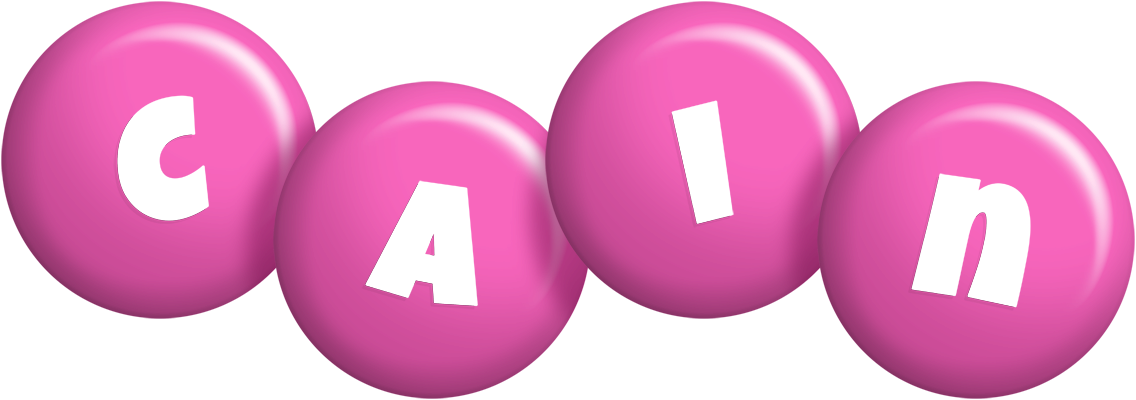 Cain candy-pink logo