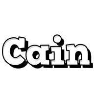 Cain snowing logo