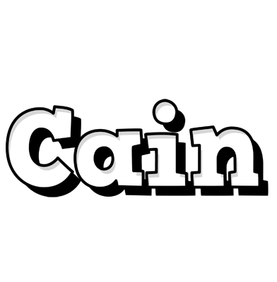 Cain snowing logo