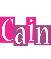 Cain whine logo