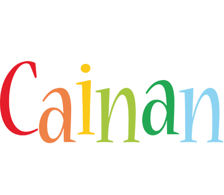 Cainan birthday logo