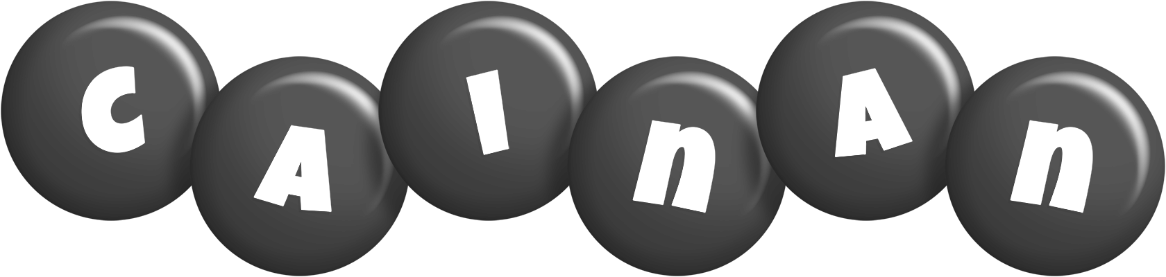 Cainan candy-black logo