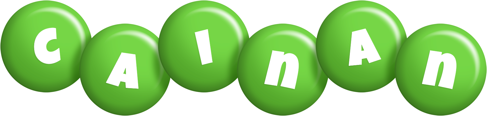 Cainan candy-green logo
